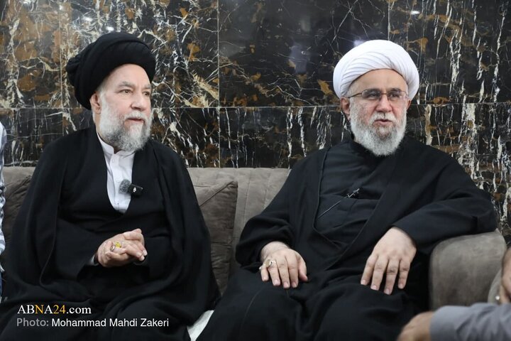 گزارش تصویری | دیدار علما و نخبگان کشورهای مختلف با دبیرکل مجمع جهانی اهل‌بیت(ع) در کربلا معلی (۲)