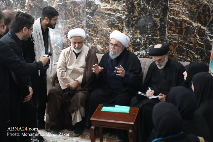 گزارش تصویری | دیدار علما و نخبگان کشورهای مختلف با دبیرکل مجمع جهانی اهل‌بیت(ع) در کربلا معلی (۲)