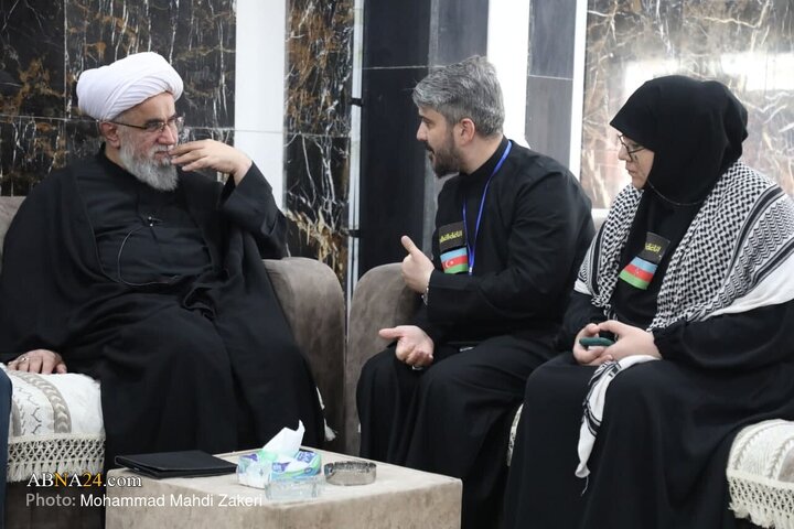گزارش تصویری | دیدار علما و نخبگان کشورهای مختلف با دبیرکل مجمع جهانی اهل‌بیت(ع) در کربلا معلی (۲)