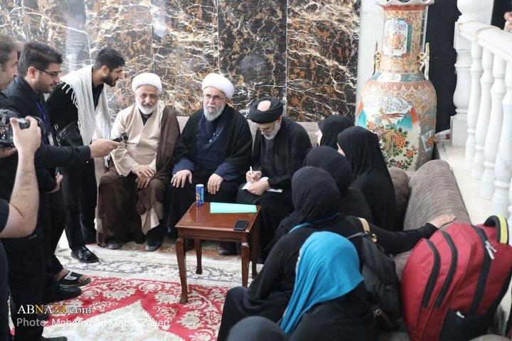 گزارش تصویری | دیدار علما و نخبگان کشورهای مختلف با دبیرکل مجمع جهانی اهل‌بیت(ع) در کربلا معلی (۲)