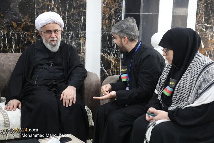 گزارش تصویری | دیدار علما و نخبگان کشورهای مختلف با دبیرکل مجمع جهانی اهل‌بیت(ع) در کربلا معلی (۲)