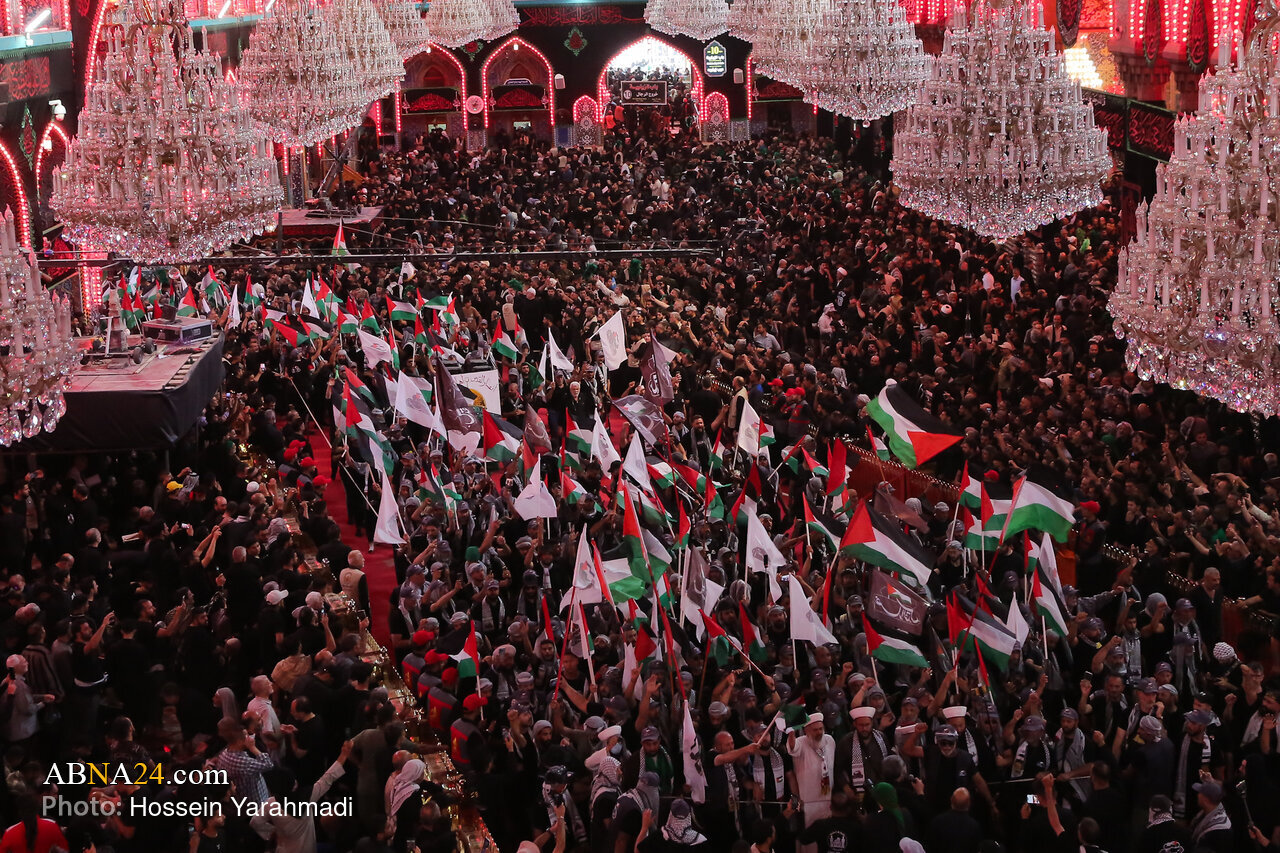 Rahoto Cikin Hotuna: Yanayin Hubbaren Imam Husaini (A.S) Da Sayyid Abul Fadl Abbas (As) A Daren Arbaeen A Birnin Karbala Mai Alfarma.