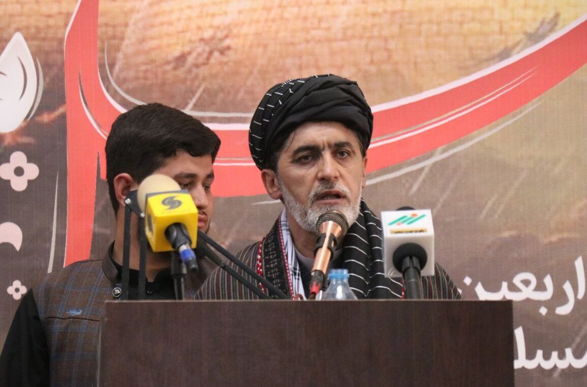 حجت‌الاسلام عالمی بلخابی: منحصرکردن امام حسین(ع) به شیعه، توهین به آن حضرت است / حضور پرشور جاماندگان اربعین در حرم امام‌زاده یحیی(ع) افغانستان