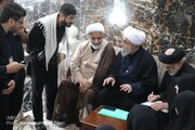 تقرير مصور/ لقاء علماء ونخب من مختلف بلدان بالأمين العام للمجمع العالمي لأهل البيت (ع) في كربلاء المقدسة – 2