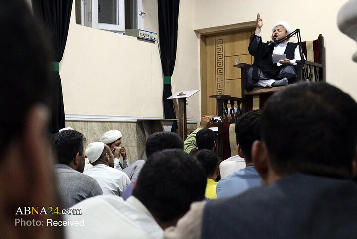 تجلیل از اربعین حسینی در مسجد جامع حسینی شرق کابل