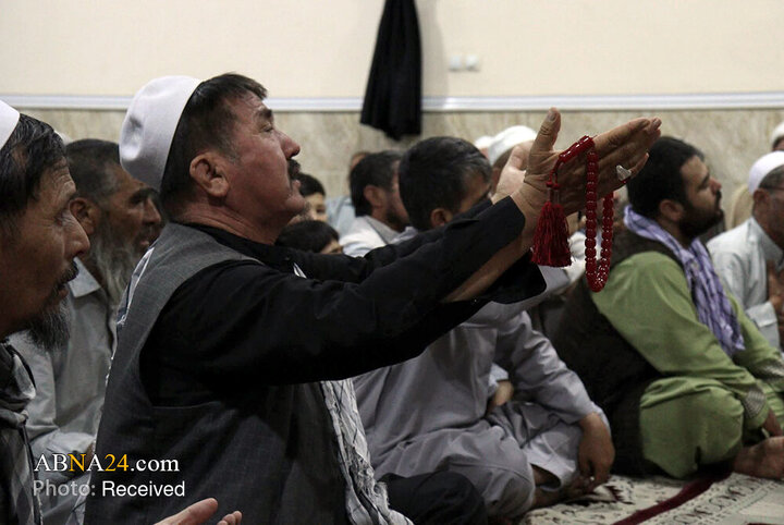 تجلیل از اربعین حسینی در مسجد جامع حسینی شرق کابل