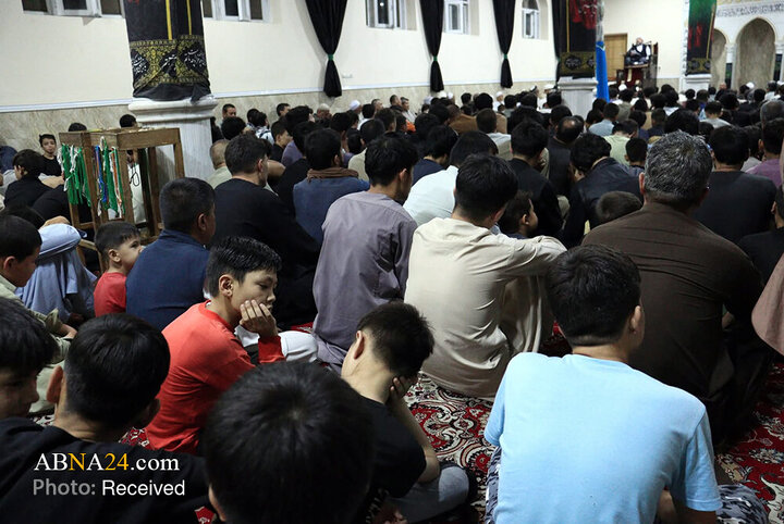 تجلیل از اربعین حسینی در مسجد جامع حسینی شرق کابل