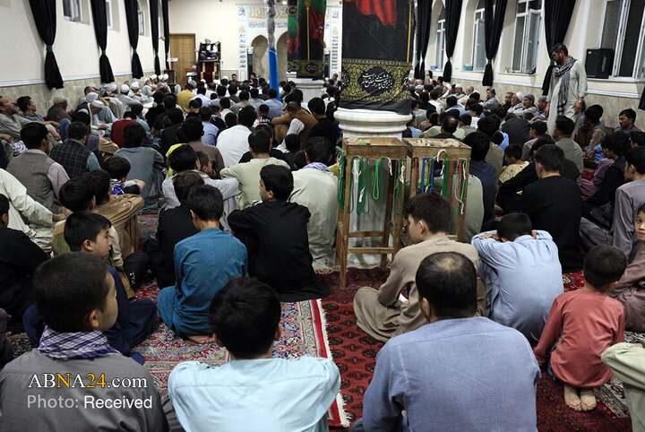 تجلیل از اربعین حسینی در مسجد جامع حسینی شرق کابل