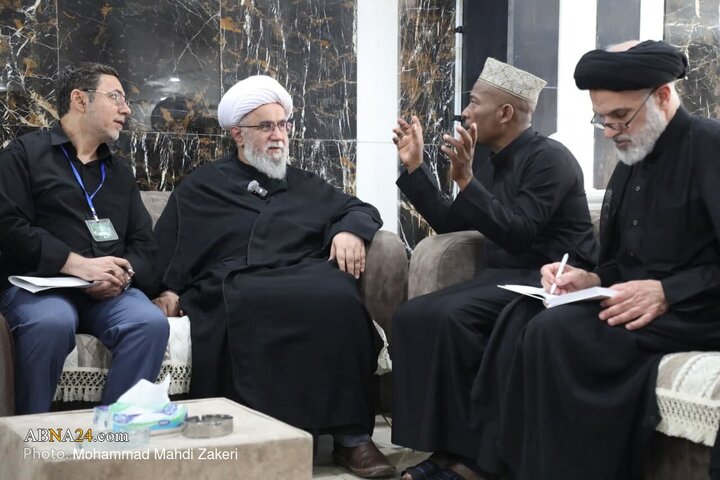 تقرير مصور/ لقاء علماء ونخب من مختلف بلدان بالأمين العام للمجمع العالمي لأهل البيت (ع) في كربلاء المقدسة – 2