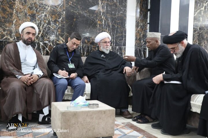 تقرير مصور/ لقاء علماء ونخب من مختلف بلدان بالأمين العام للمجمع العالمي لأهل البيت (ع) في كربلاء المقدسة – 2