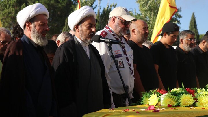 جماهير المقاومة شيعوا الجريح الشّهيد الحاج ماهر شعيتو في الطيري جنوب لبنان