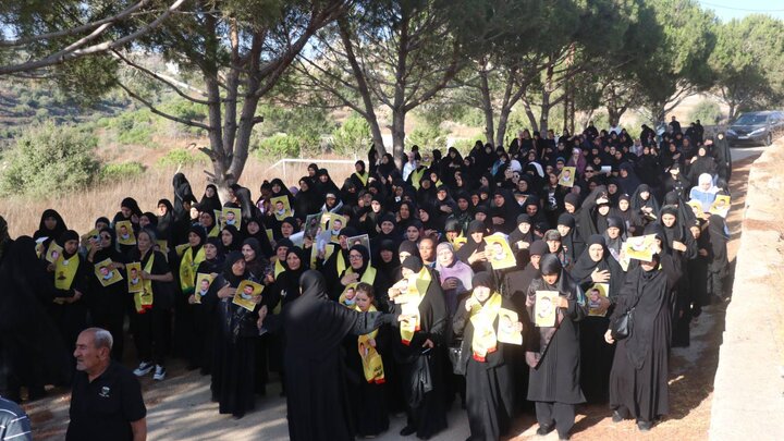 جماهير المقاومة شيعوا الجريح الشّهيد الحاج ماهر شعيتو في الطيري جنوب لبنان