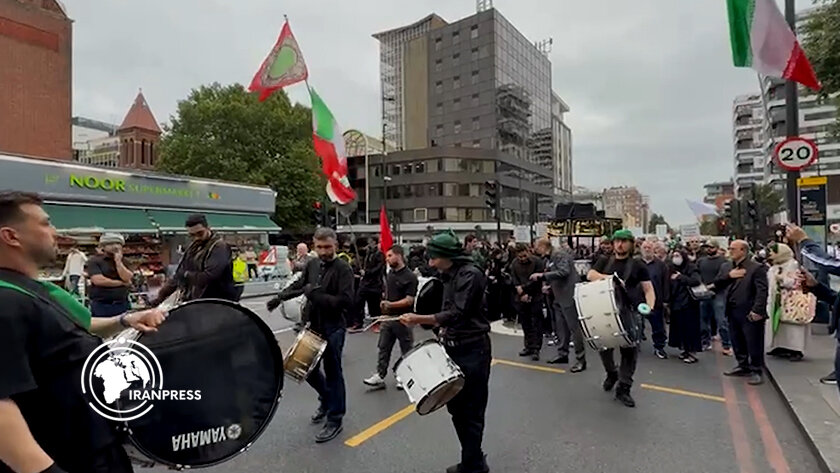 Video: Arbaeen march held in London