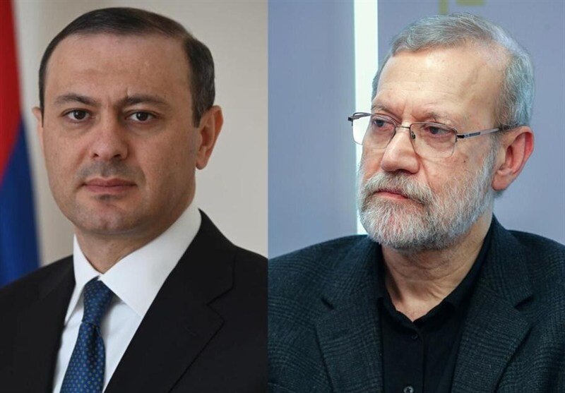 Ermenistan Güvenlik Konseyi Sekreteri ile Laricani’nin Görüşmesi