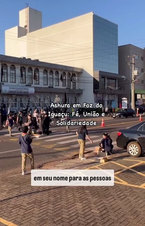 Fé e solidariedade marcam homenagem ao Imam Hussein (as) em Foz do Iguaçu