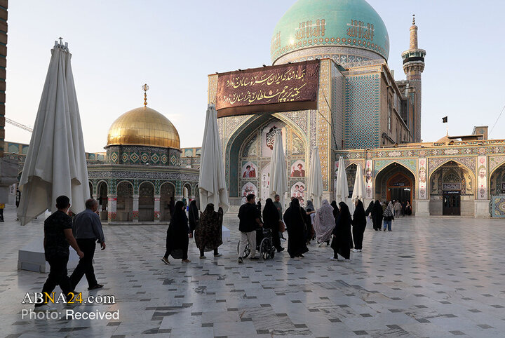 مشهد الرضا (ع) در آستانه عزای آل‌الله