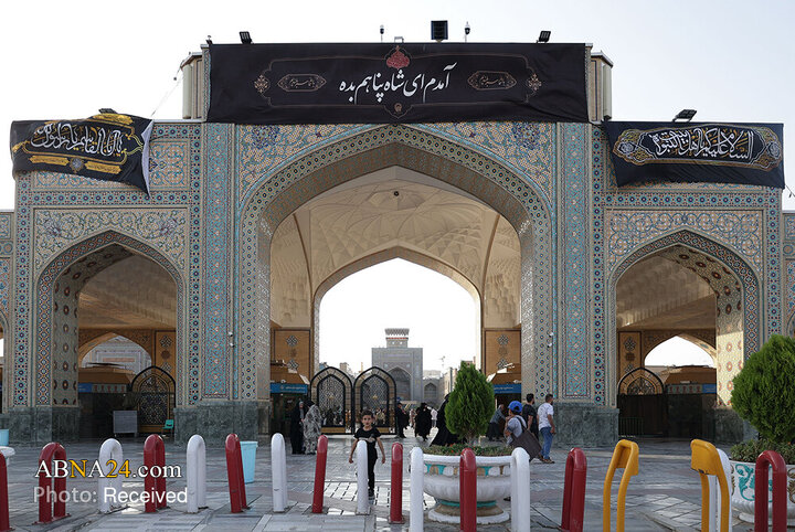 مشهد الرضا (ع) در آستانه عزای آل‌الله