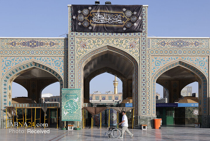 مشهد الرضا (ع) در آستانه عزای آل‌الله