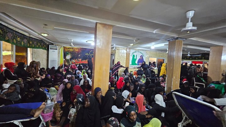 تقرير مصور/ التبرع بالدم برعاية جمعية "الرحمان" في دولة مالي بمناسبة أربعينة الإمام الحسين(ع)