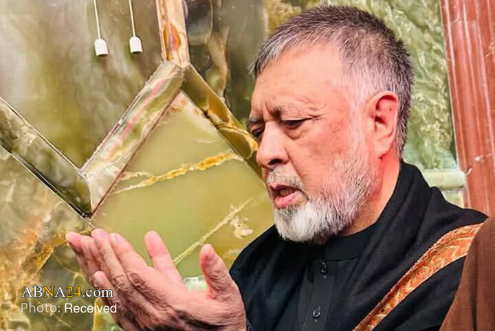 Afganistan İslami Vahdet Partisi Başkanı Kerbelada