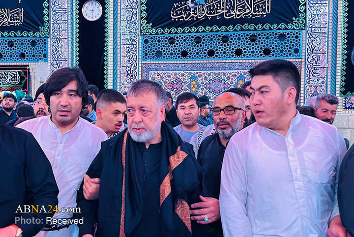 Afganistan İslami Vahdet Partisi Başkanı Kerbelada