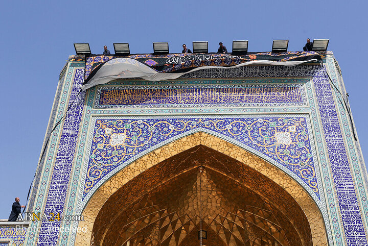 Peygamber Ekrem'in (s.a.a)Vefat Yıldönümü Münasebetiyle İmam Rıza'nın (a.s) Haremi Şerifinde Hazırlık