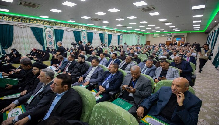 الصحن الحسيني يشهد انطلاق فعاليات المؤتمر العلمي الدولي التاسع لزيارة الأربعين