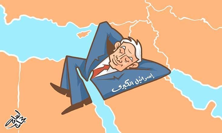 کاریکاتور | توهم اسرائیل بزرگ!