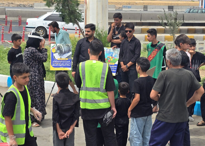 “Technology Narrator” booths introduced on Arbaeen walk in Arak