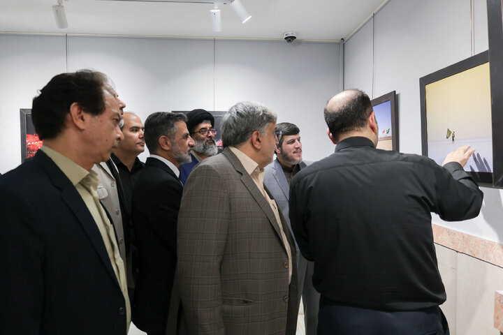 تقرير مصور/ معرض صور مختارة من عزاء«مهر محرم» الدولي في متحف الحرم الرضوي الشريف بمدينة مشهد