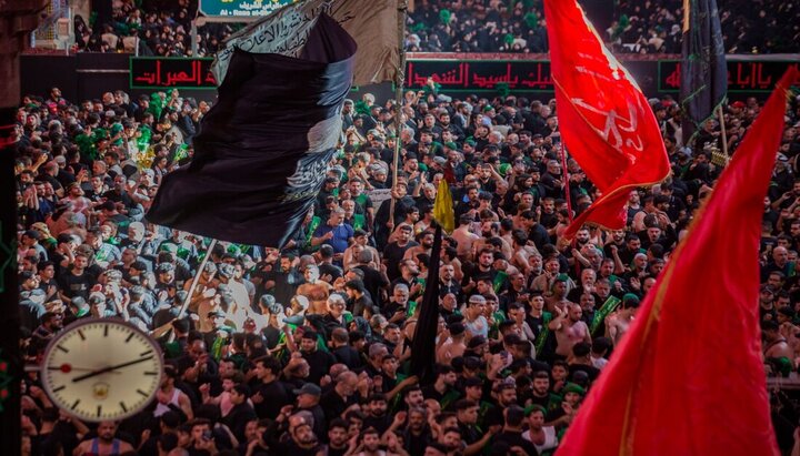 تقرير مصور/ الصحن الحسيني يحتضن المعزين من داخل العراق وخارجه في اليوم الأربعين