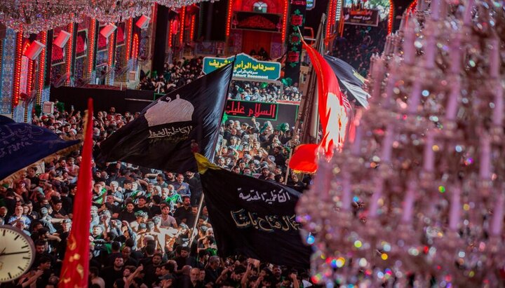 تقرير مصور/ الصحن الحسيني يحتضن المعزين من داخل العراق وخارجه في اليوم الأربعين