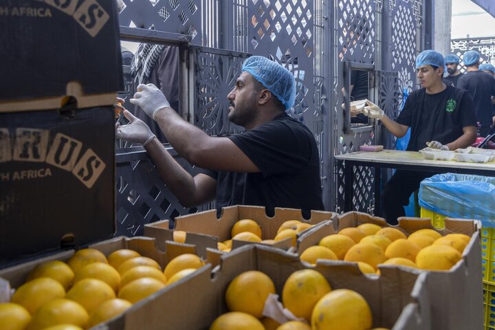 تقرير مصور/ مضيف العتبة العباسيةالمقدسة يعلن تقديم أكثر من 7 ملايين وجبة طعام لزائري الأربعين