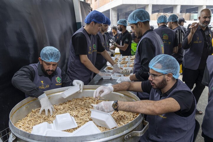 تقرير مصور/ مضيف العتبة العباسيةالمقدسة يعلن تقديم أكثر من 7 ملايين وجبة طعام لزائري الأربعين