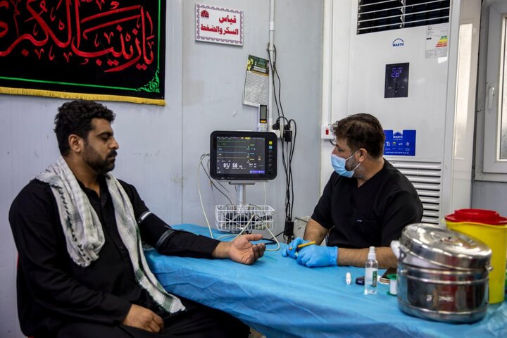 تقرير مصور/ قسم الشؤون الطبية يواصل تقديم الخدمات الصحية للزائرين بعد انتهاء زيارة الأربعين