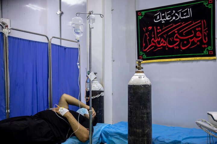 تقرير مصور/ قسم الشؤون الطبية يواصل تقديم الخدمات الصحية للزائرين بعد انتهاء زيارة الأربعين