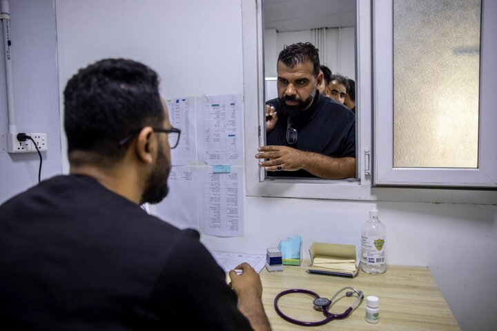 تقرير مصور/ قسم الشؤون الطبية يواصل تقديم الخدمات الصحية للزائرين بعد انتهاء زيارة الأربعين