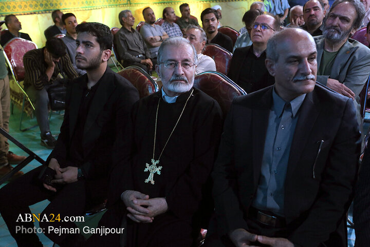 مراسم بزرگداشت استاد فرشچیان در حوزه علمیه امام صادق (ع) اصفهان