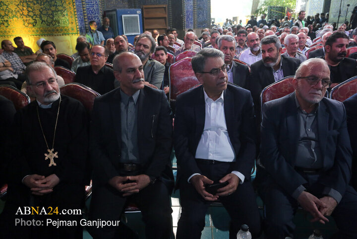 مراسم بزرگداشت استاد فرشچیان در حوزه علمیه امام صادق (ع) اصفهان