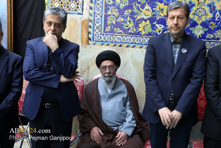 مراسم بزرگداشت استاد فرشچیان در حوزه علمیه امام صادق (ع) اصفهان