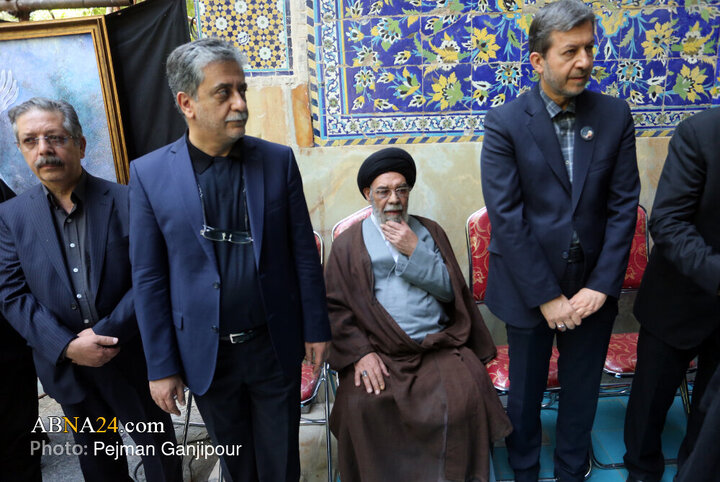 مراسم بزرگداشت استاد فرشچیان در حوزه علمیه امام صادق (ع) اصفهان