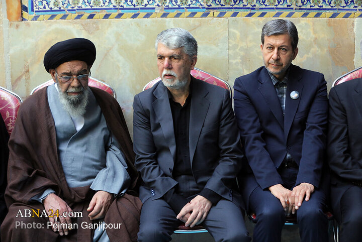 مراسم بزرگداشت استاد فرشچیان در حوزه علمیه امام صادق (ع) اصفهان