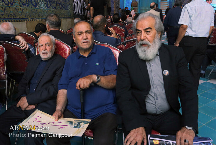 مراسم بزرگداشت استاد فرشچیان در حوزه علمیه امام صادق (ع) اصفهان