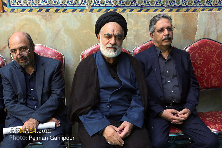 مراسم بزرگداشت استاد فرشچیان در حوزه علمیه امام صادق (ع) اصفهان