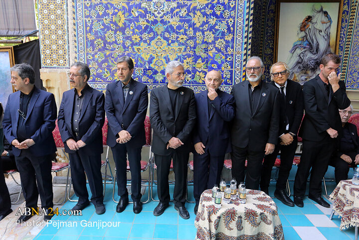 مراسم بزرگداشت استاد فرشچیان در حوزه علمیه امام صادق (ع) اصفهان