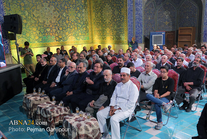 مراسم بزرگداشت استاد فرشچیان در حوزه علمیه امام صادق (ع) اصفهان