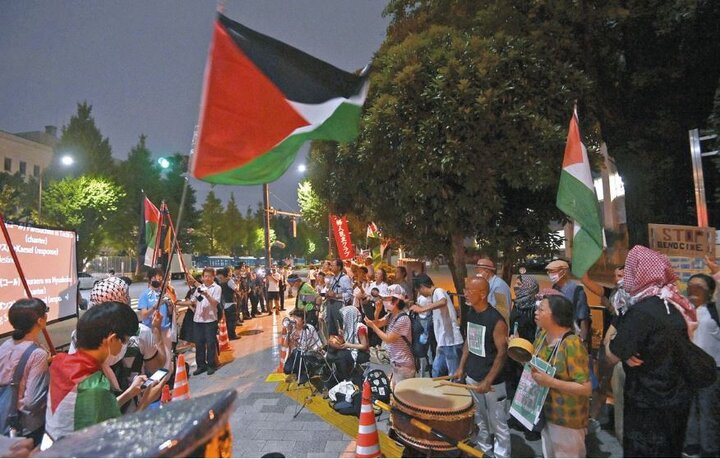 日本でイスラエル政策に抗議　ガザの飢餓停止と制裁を求める