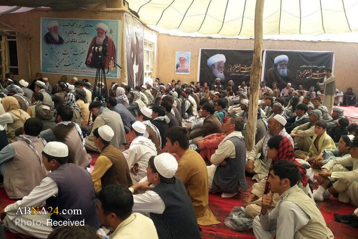 ششمین سالگرد ارتحال آیت‌الله محسنی در منطقه‌ی بهسود افغانستان