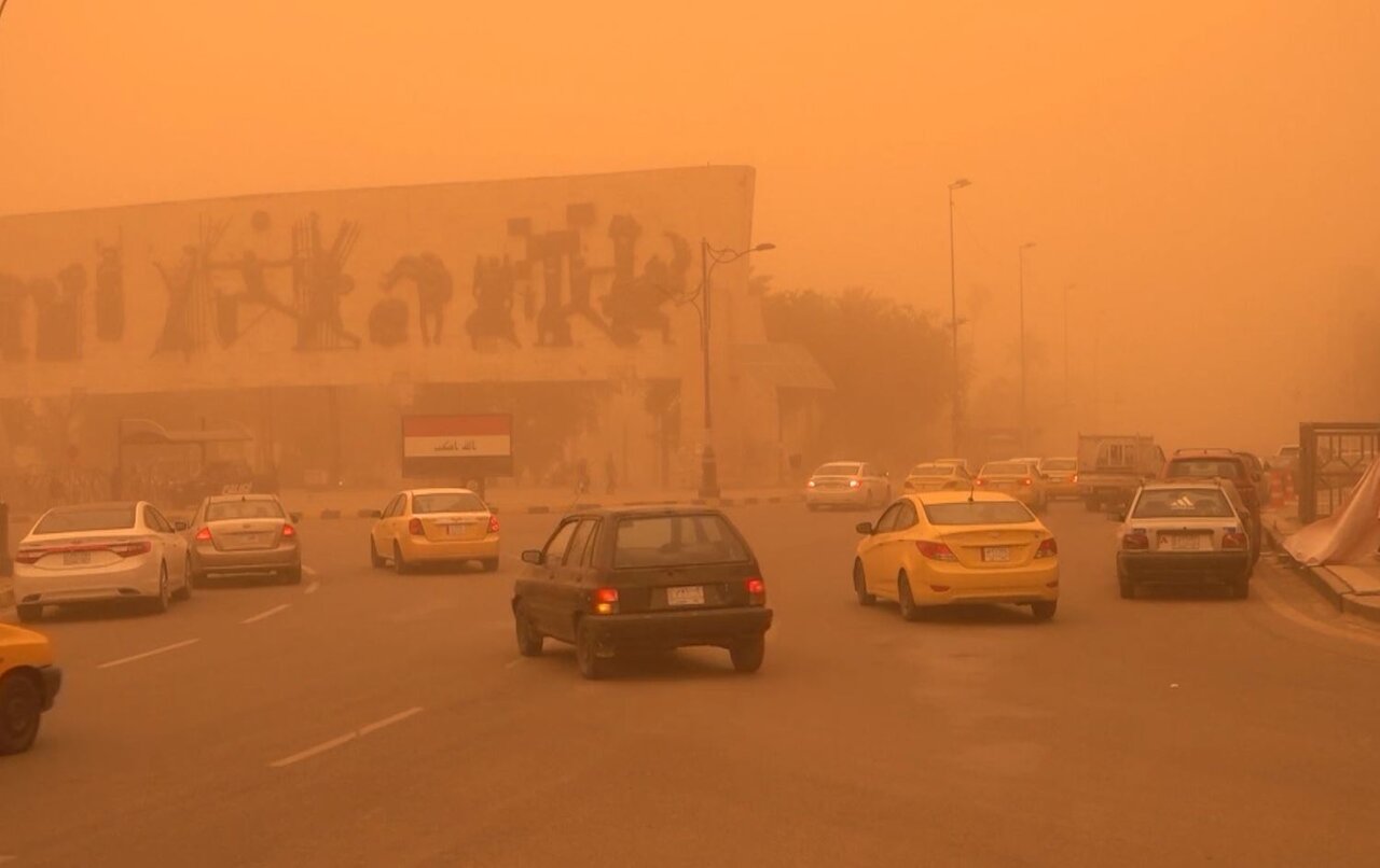 هشدار درباره افزایش طوفان‌های شنی در عراق به‌دلیل خشکسالی