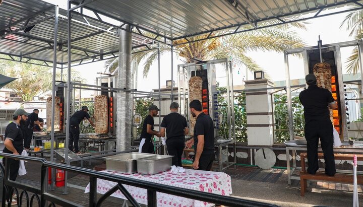 تقرير مصور/ مدينة الامام الحسين (ع) العصرية للزائرين تعلن حجم خدماتها خلال زيارة الاربعين في كربلاء